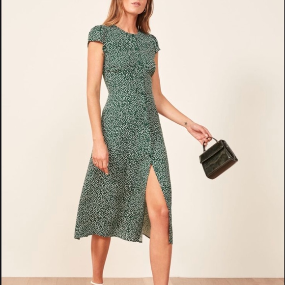 Reformation Dresses & Skirts - Reformation Fauna Button Midi Dress in Wyoming